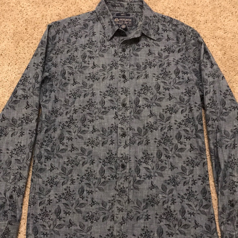 *NEW* American Rag Floral Button Down Shirt